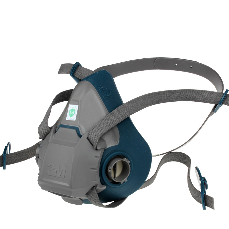 3M 6502 再利用可能なハーフフェイスマスクレスピレータ - Dust Mask Construction のレビューと価格