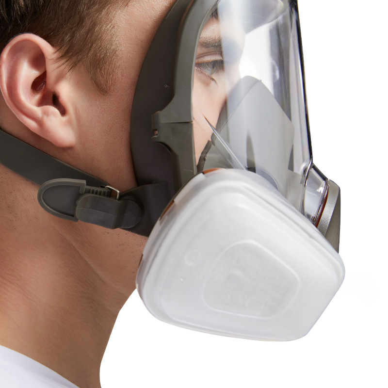 防霧6800防毒マスク工業用塗装スプレーマスク安全作業フィル - Dust Mask Construction のレビューと価格